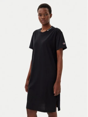 Champion Sukienka codzienna 117782 Czarny Loose Fit