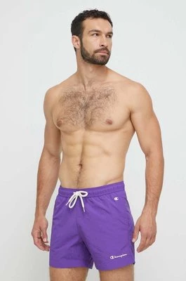 Champion szorty kąpielowe kolor fioletowy
