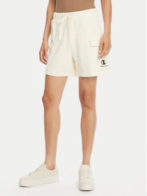 Champion Szorty sportowe 118024 Écru Standard Fit