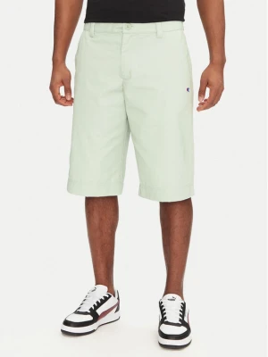 Champion Szorty sportowe 220765 Zielony Standard Fit