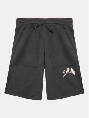 Champion Szorty sportowe 306361 Czarny Regular Fit