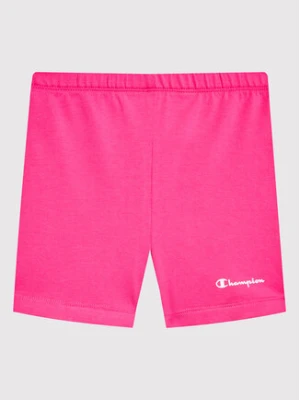 Champion Szorty sportowe 404326 Różowy Slim Fit