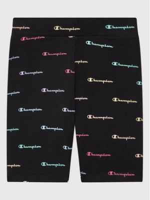 Champion Szorty sportowe 404432 Czarny Slim Fit