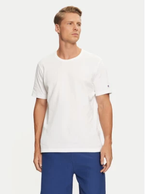 Champion T-Shirt 218905 Biały Regular Fit