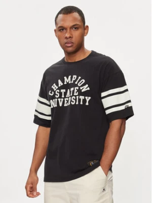 Champion T-Shirt 220011 Czarny Standard Fit