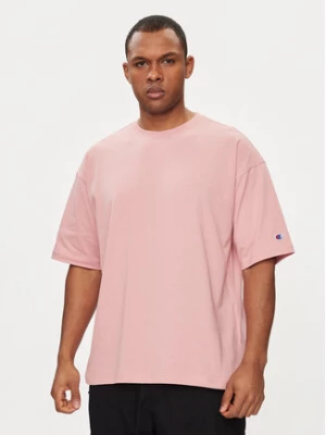 Champion T-Shirt 220017 Różowy Standard Fit