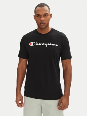 Champion T-Shirt 220256 Czarny Standard Fit