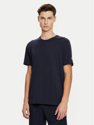 Champion T-Shirt 220713 Granatowy Regular Fit