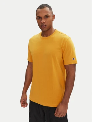 Champion T-Shirt 220761 Żółty Loose Fit