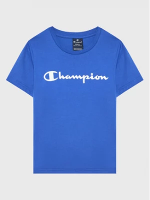 Champion T-Shirt 306285 Niebieski Regular Fit