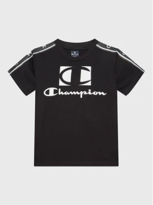 Champion T-Shirt 306326 Czarny Regular Fit