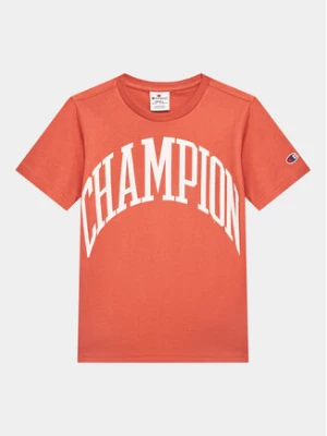 Champion T-Shirt 306362 Brązowy Regular Fit