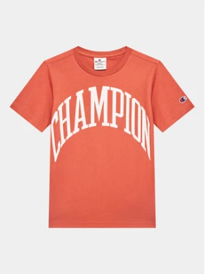 Champion T-Shirt 306362 Brązowy Regular Fit