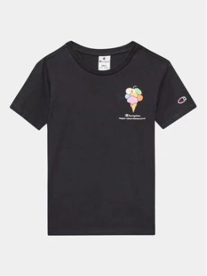 Champion T-Shirt 306373 Czarny Regular Fit