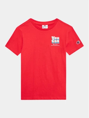 Champion T-Shirt 306374 Czerwony Regular Fit