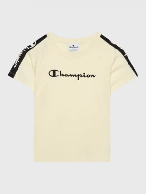 Champion T-Shirt 404473 Écru Regular Fit