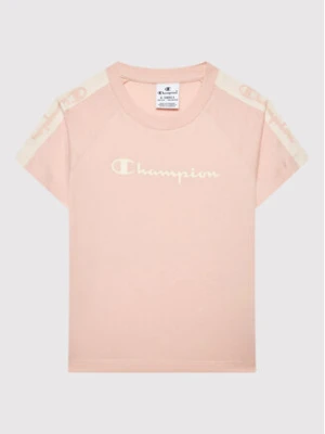 Champion T-Shirt 404473 Różowy Regular Fit