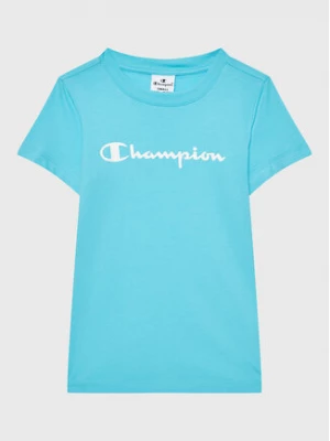 Champion T-Shirt 404541 Niebieski Regular Fit