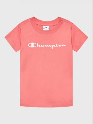 Champion T-Shirt 404541 Różowy Regular Fit