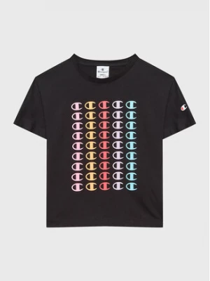 Champion T-Shirt 404618 Czarny Regular Fit