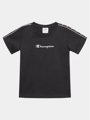 Champion T-Shirt 404643 Czarny Regular Fit