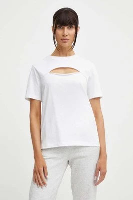 Champion t-shirt bawełniany damski kolor biały 117348