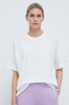 Champion t-shirt bawełniany damski kolor biały 117351