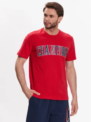Champion T-Shirt Bookstore 218512 Czerwony Regular Fit