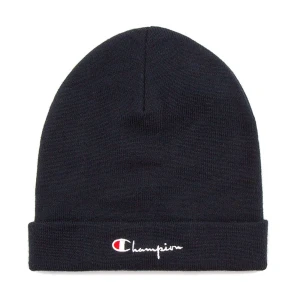 Czapka Champion Wool Blend Stretch Script Logo Beanie Hat 804708-BS501 - granatowa