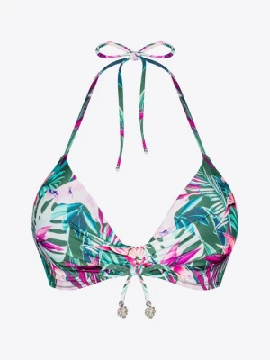 CHANGE Lingerie Coco Góra od bikini Push Up Z Wyjmowanymi Wkładkami Z Fiszbinami Zielony