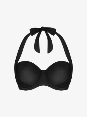 CHANGE Lingerie Marisol Góra od bikini Bez ramiączek Usztywniany Z Fiszbinami Czarny