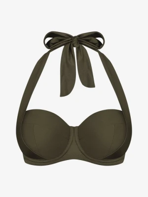 CHANGE Lingerie Marisol Luxe Góra od bikini Bez ramiączek Usztywniany Z Fiszbinami Zielony