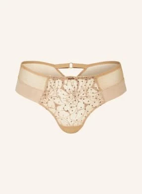 Chantelle Bokserki Fleurs Signature beige