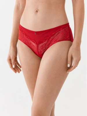 Chantelle Figi brazylijskie Midnight Flowers C12N40 Czerwony