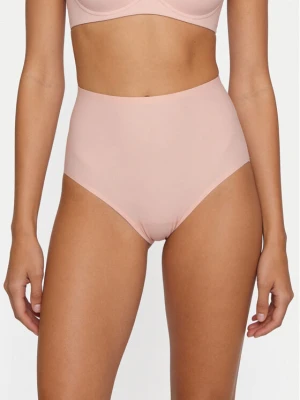 Chantelle Figi klasyczne z wysokim stanem Soft Stretch C26470 Różowy Koralowy