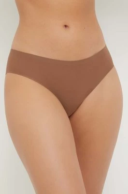 Chantelle figi Soft Stretch kolor brązowy