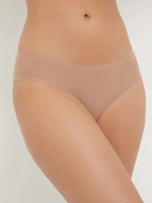 Chantelle figi Soft Stretch kolor brązowy