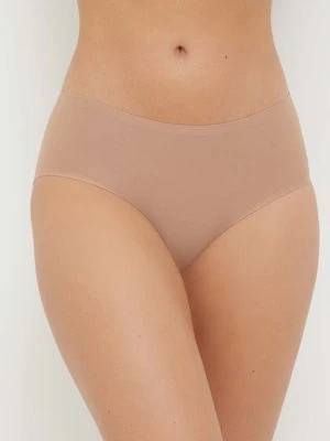 Chantelle figi Soft Stretch kolor brązowy