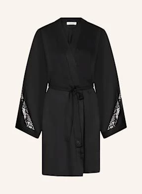 Chantelle Kimono Damskie Origins Z Satyny schwarz