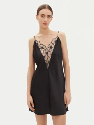 Chantelle Koszula nocna Pulp Lush C22TW5 Czarny Regular Fit