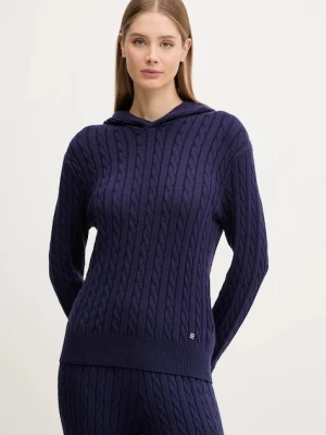Chantelle sweter TWIST damski kolor fioletowy C1A2L0