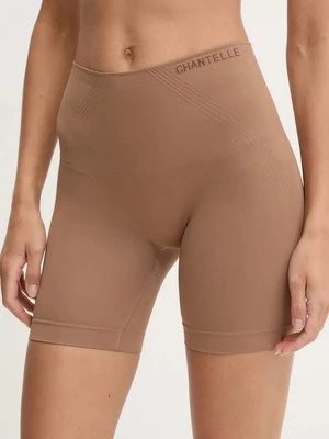 Chantelle szorty modelujące SOFT STRETCH kolor brązowy