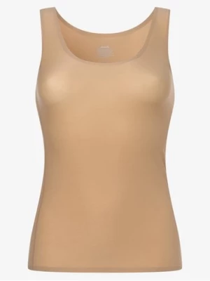 Chantelle Tank top damski Kobiety Sztuczne włókno beżowy|różowy jednolity,