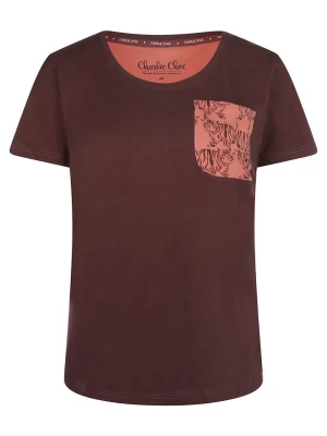 Charlie Choe Koszulka "Wild hearted" w kolorze brązowym rozmiar: XS