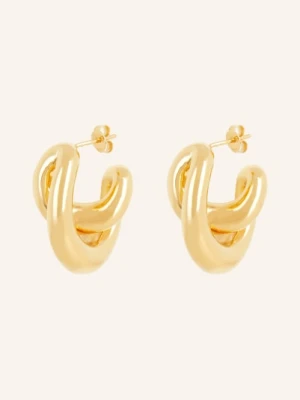 Charlotte Chesnais Kolczyki Bo Initial gold