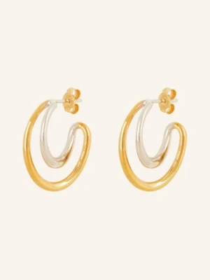 Charlotte Chesnais Kolczyki Bo Mini Initial gold