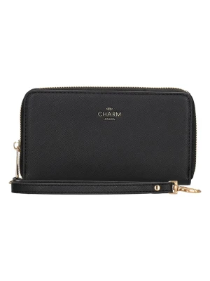 Charm Portfel "Birmingham" w kolorze czarnym - 18 x 10 x 2,5 cm rozmiar: onesize