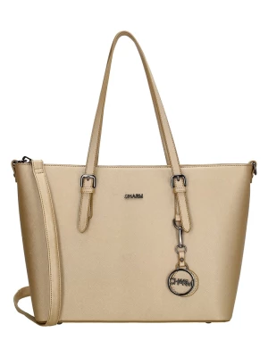 Charm Shopper bag "Birmingham" w kolorze beżowym - 41 x 27 x 14 cm rozmiar: onesize