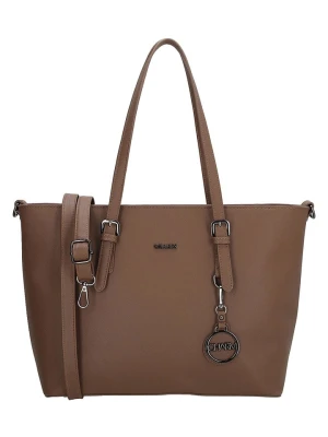 Charm Shopper bag "Birmingham" w kolorze jasnobrązowym - 41 x 27 x 14 cm rozmiar: onesize