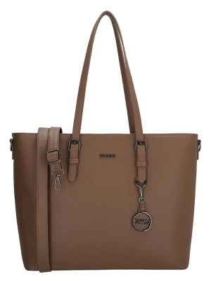 Charm Shopper bag "Birmingham" w kolorze jasnobrązowym - 47 x 32, 5 x 14, 5 cm rozmiar: onesize